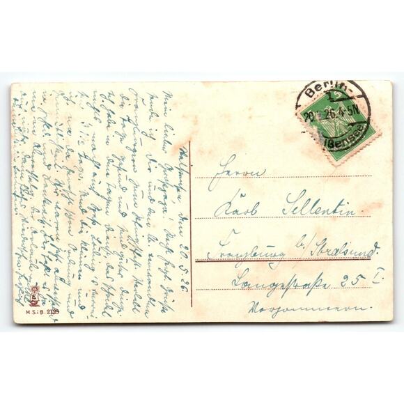 Fantasy Musicians Bug Drum Horns Band Postcard Cockroach Beetles Anthropomorphic - Picture 2 of 2